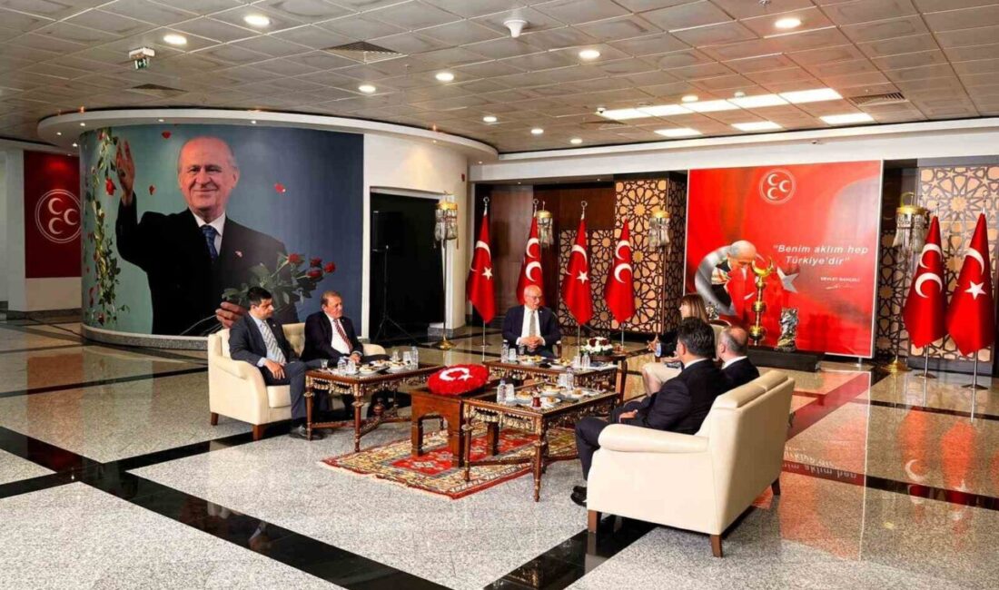 Cumhuriyet Halk Partisi (CHP) heyeti, Milliyetçi Hareket Partisi’ne (MHP) Kurban