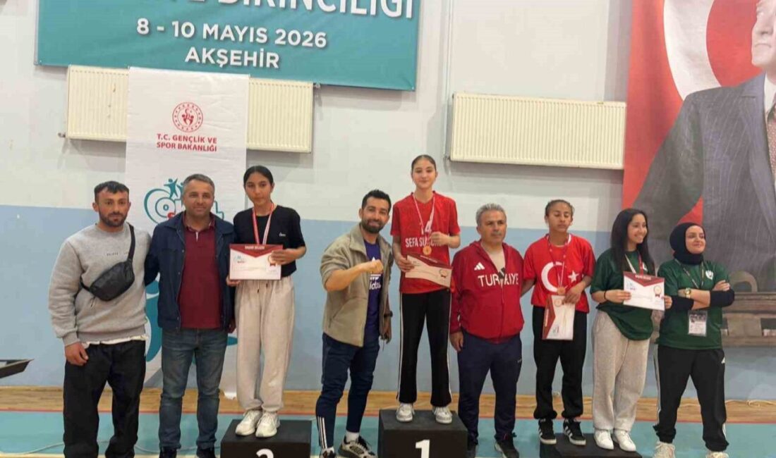 Alaşehirli sporcular, Konya’daki Türkiye Şampiyonası’nda 2 altın, 1 gümüş ve