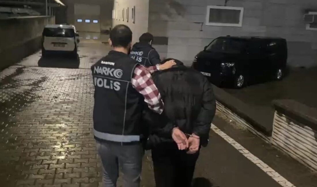 Samsun’un Canik ilçesinde polis ekiplerince düzenlenen operasyonda cinayetten 30 yıl,