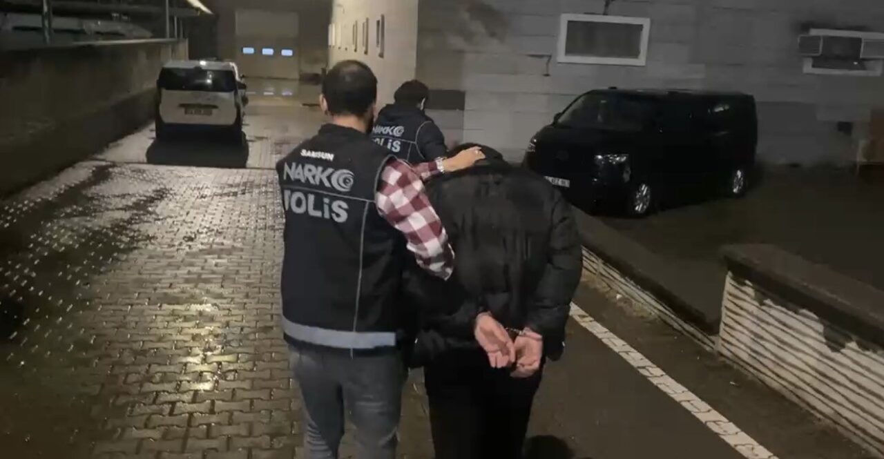 Samsun’un Canik ilçesinde polis ekiplerince düzenlenen operasyonda cinayetten 30 yıl,