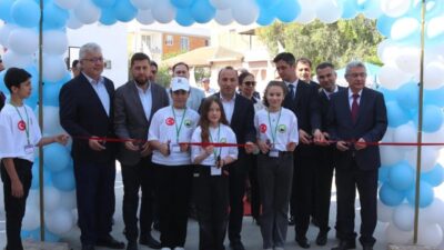 Aydın’ın Çine ilçesinde Çine İmam Hatip Ortaokulu tarafından hazırlanan bilim