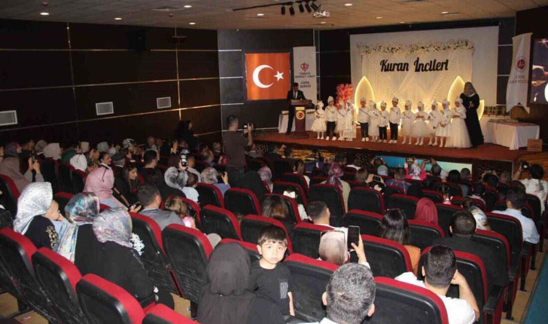 Şırnak’ta Cizre Müftülüğü bünyesindeki Nuh’un Gemisi 4-6 Yaş Kur’an Kursu’nda