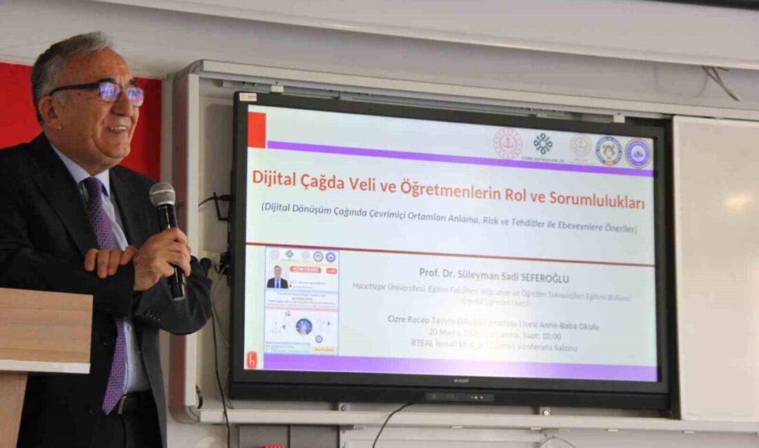 Şırnak’ın Cizre ilçesinde bulunan Recep Tayyip Erdoğan Anadolu Lisesi tarafından