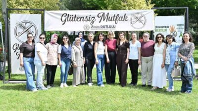 Manisa’da Dünya Çölyak Günü’ne özel düzenlenen şenlikte çocuklar doyasıya eğlenirken,