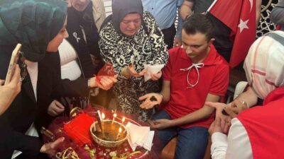 Çorum’da temsili askerlik yapacak engelli bireyler için düzenlenen eğlencede asker