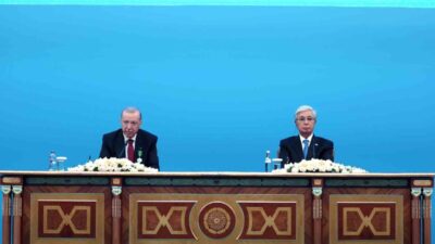 Cumhurbaşkanı Recep Tayyip Erdoğan, Kazakistan Cumhurbaşkanı Kasım Cömert Tokayev ile