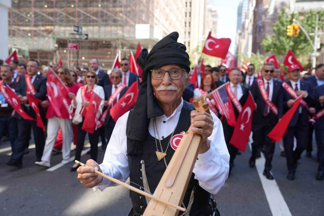 Cumhurbaşkanı Recep Tayyip Erdoğan, ABD’nin New York kentinde binlerce kişinin