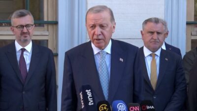 Cumhurbaşkanı Recep Tayyip Erdoğan, Kurban Bayramı namazını Büyük Çamlıca Camii’nde