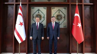 Cumhurbaşkanı Yardımcısı Cevdet Yılmaz, Kuzey Kıbrıs Türk Cumhuriyeti (KKTC) ile