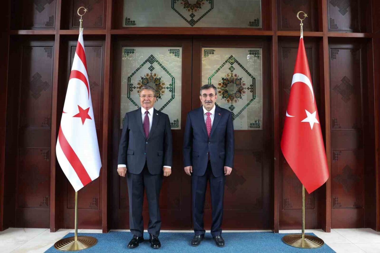 Cumhurbaşkanı Yardımcısı Cevdet Yılmaz, Kuzey Kıbrıs Türk Cumhuriyeti (KKTC) ile