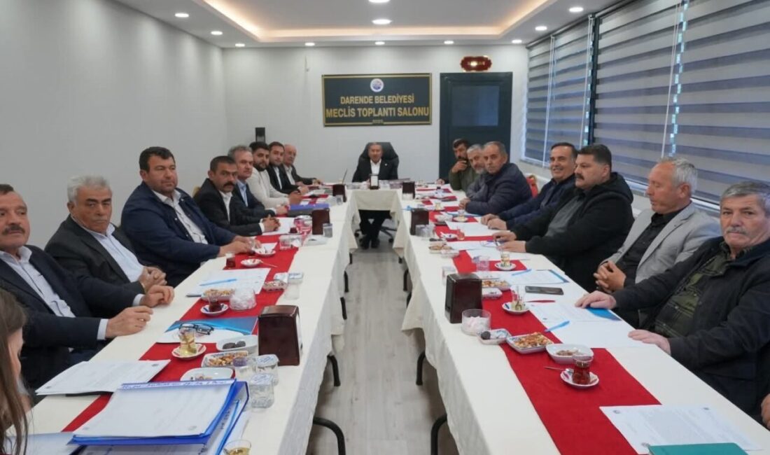 Darende Belediyesi Mayıs ayı Meclis Toplantısı, Belediye Başkanı Alican Bozkurt
