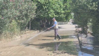 Aydın’ın Kuşadası ilçesine bağlı Davutlar Mahallesi’nde yaklaşan Kurban Bayramı öncesinde