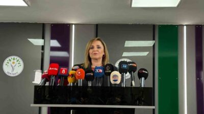 Halkların Eşitlik ve Demokrasi Partisi (DEM Parti) Sözcüsü Ayşegül Doğan,