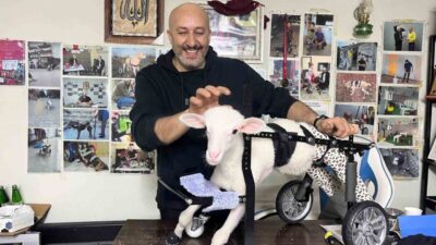 Kocaeli’nin Dilovası ilçesinde yaşayan hidrolik ustası Abdülmenaf Çelik, 20 metrekarelik