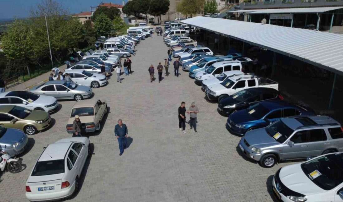 Manisa’nın Demirci ilçesinde her hafta pazar günü kurulan 2. el