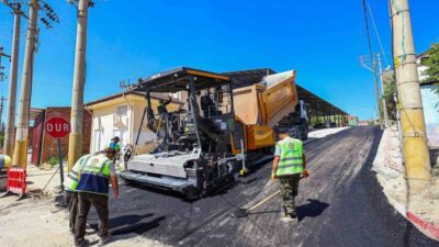 Denizli genelinde ulaşım altyapısını modernize etmeye devam eden Denizli Büyükşehir