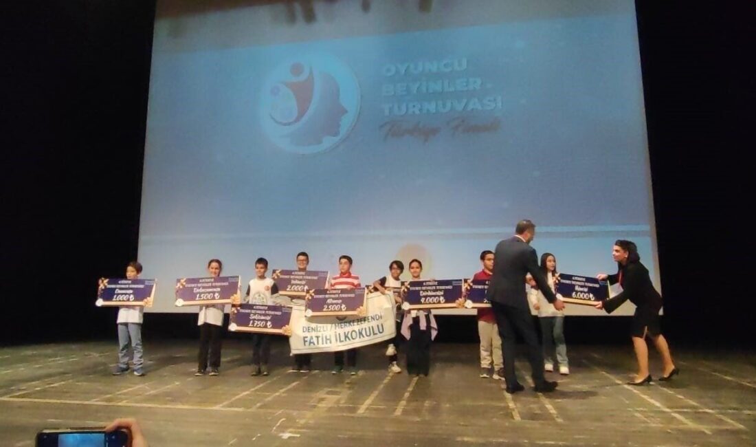DENİZLİ (İHA) – Ankara’da gerçekleştirilen 6. Türkiye Oyuncu Beyinler Turnuvasında