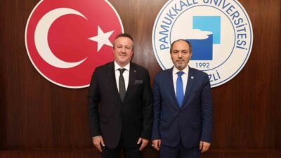 Denizli Organize Sanayi Bölgesi Yönetim Kurulu Başkanı Selim Yaymanoğlu ve