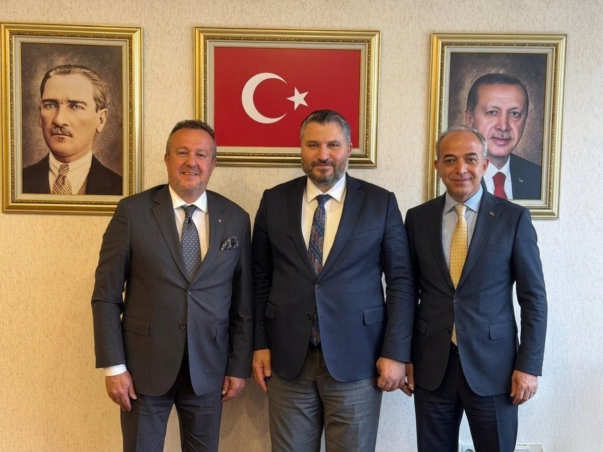 Denizli OSB Yönetim Kurulu Başkanı Selim Yaymanoğlu ile Bölge Müdürü