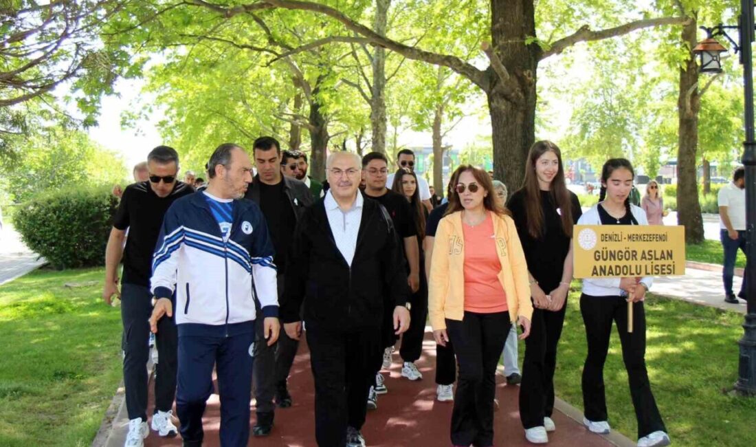 Denizli İl Sağlık Müdürlüğü tarafından, toplumda sağlıklı yaşam alışkanlıklarını yaygınlaştırmak