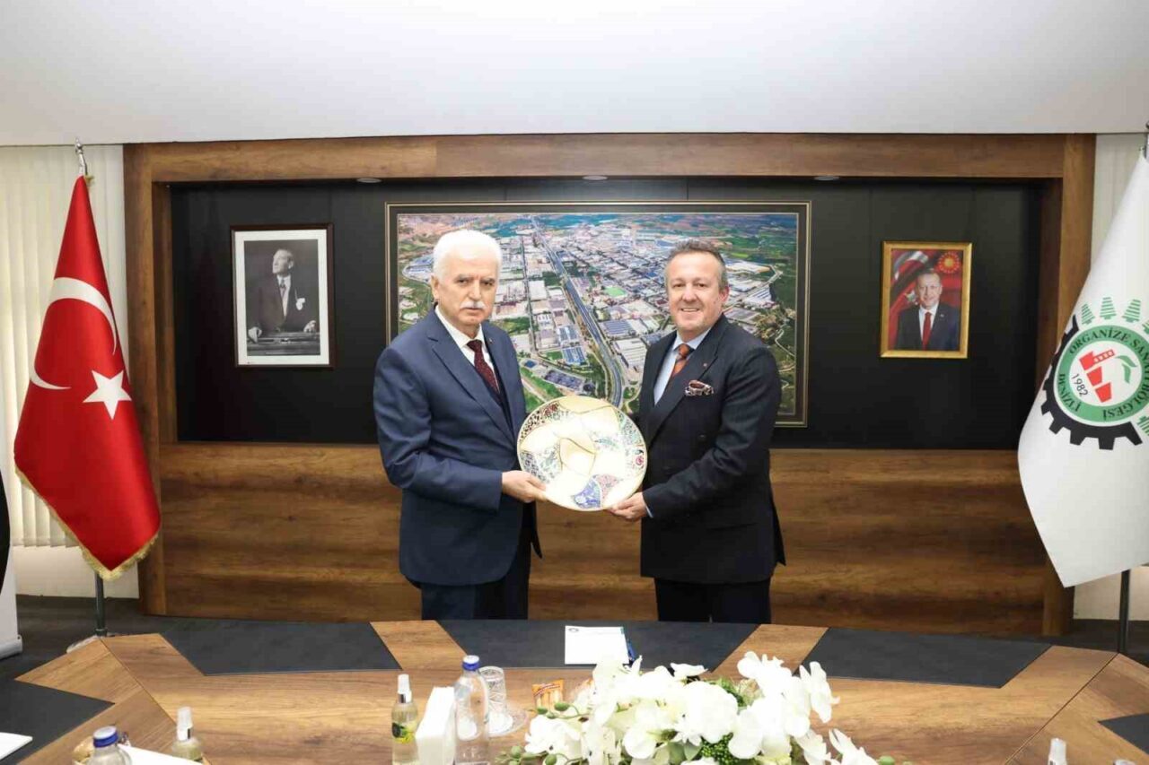 Denizli Ticaret Borsası (DTB) Başkanı İbrahim Tefenlili ile Yönetim Kurulu