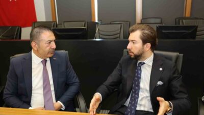 Denizli Ticaret Odası Yönetim Kurulu Başkanı Uğur Erdoğan, Meclis Başkanı