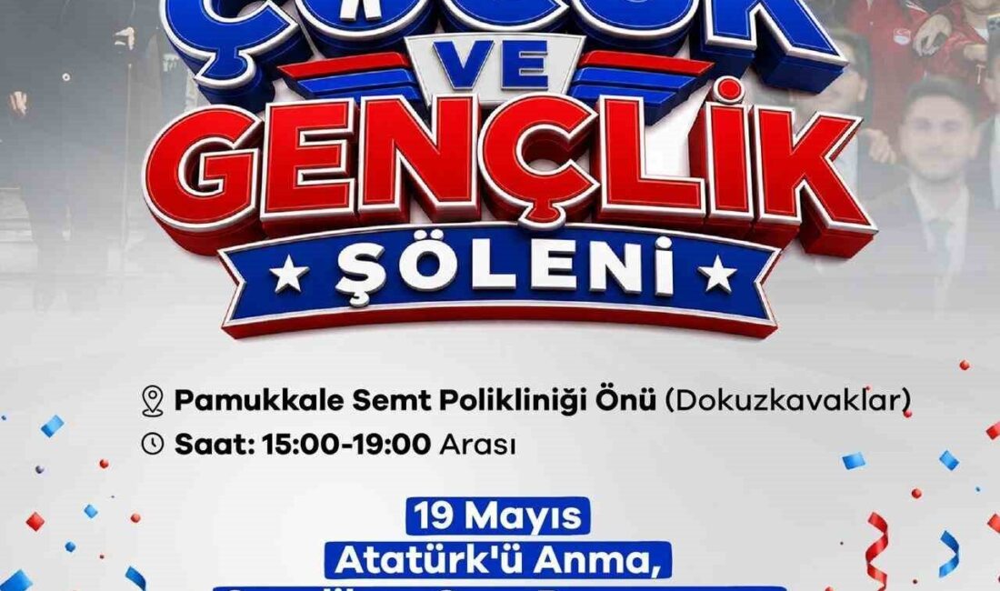 AK Parti Denizli İl Başkanlığı tarafından 19 Mayıs Atatürk’ü Anma,