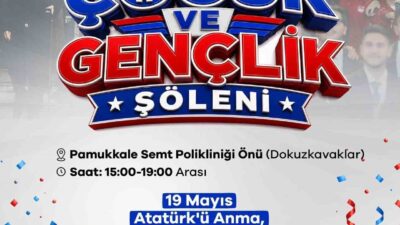 AK Parti Denizli İl Başkanlığı tarafından 19 Mayıs Atatürk’ü Anma,