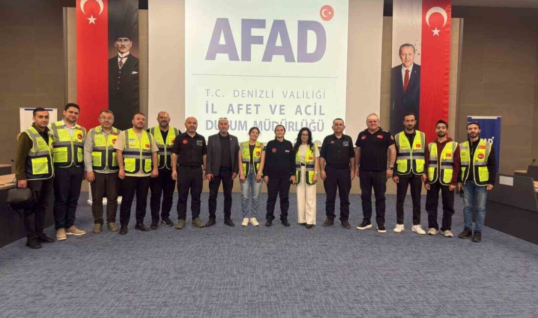 Denizli’de afet ve acil durumlara müdahale kapasitesini artırmak amacıyla, İHAKUT