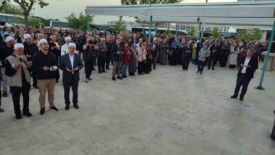Denizli’de hac ibadetini yerine getirecek 201 hacı adayı, Hilal Camisinde