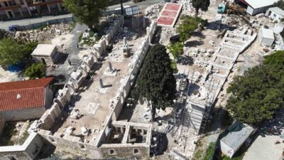 Asrın felaketinde ağır hasar alan Kahramanmaraş Ulu Camii restorasyon sürecinin