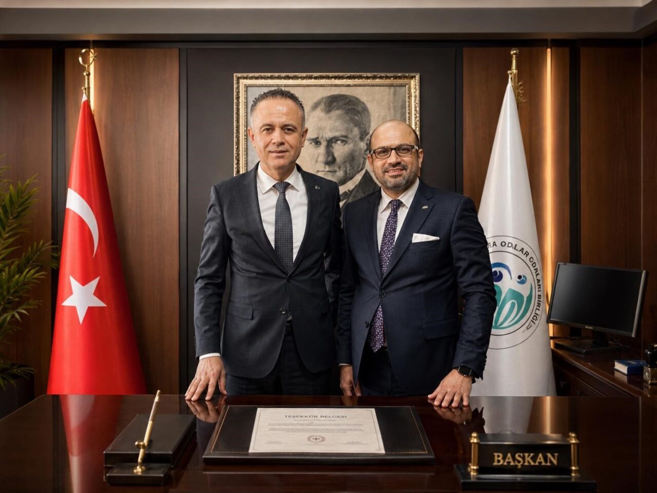 Denizli Esnaf ve Sanatkârlar Odaları Birliği (DESOB) seçimlerini kazanan Hüseyin