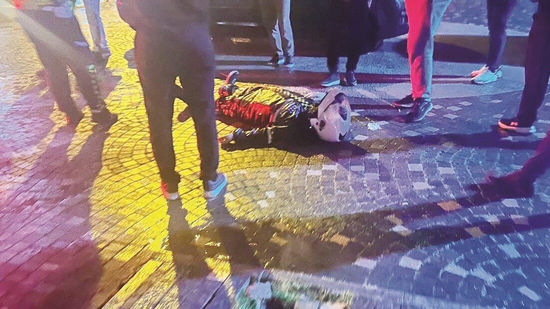 Antalya’nın Gazipaşa ilçesinde gece saatlerinde meydana gelen motosiklet kazasında sürücü