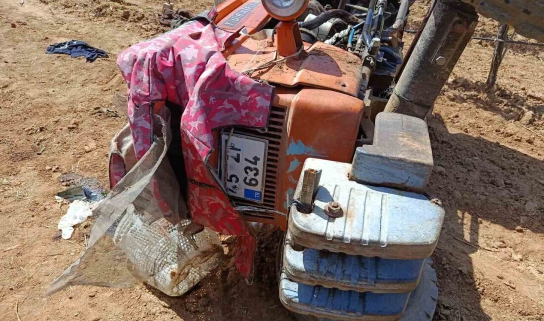 Manisa’da meydana gelen traktör kazasında Buldan’lı kadın hayatını kaybetti, eşi