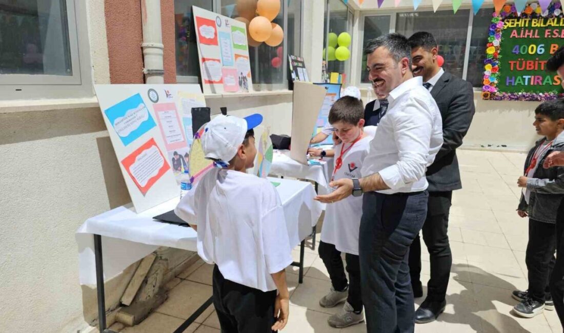 Diyarbakır’ın Dicle ilçesinde yetenekli öğrencilerin projelerini sergilediği TÜBİTAK 4006–B Bilim