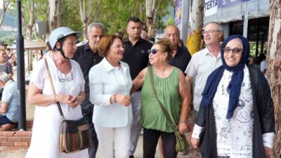 Didim Belediyesi tarafından Kurban Bayramı dolayısıyla Akbük Zübeyde Hanım Parkı’nda