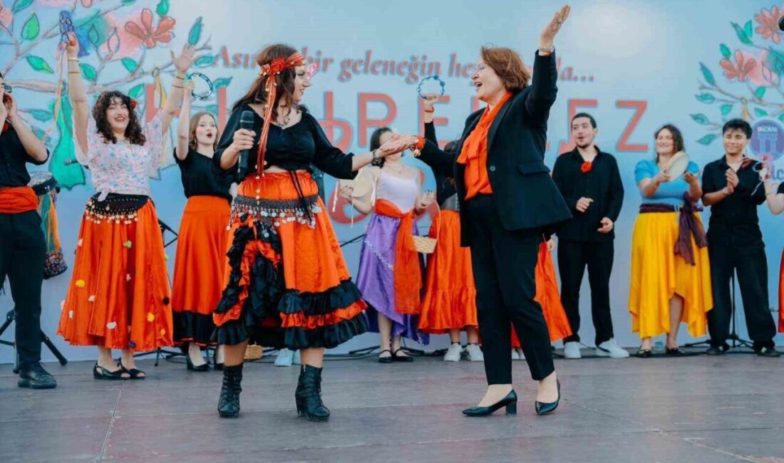 Aydın’ın Didim ilçesinde baharın habercisi Hıdırellez, Didim Belediyesi tarafından düzenlenen