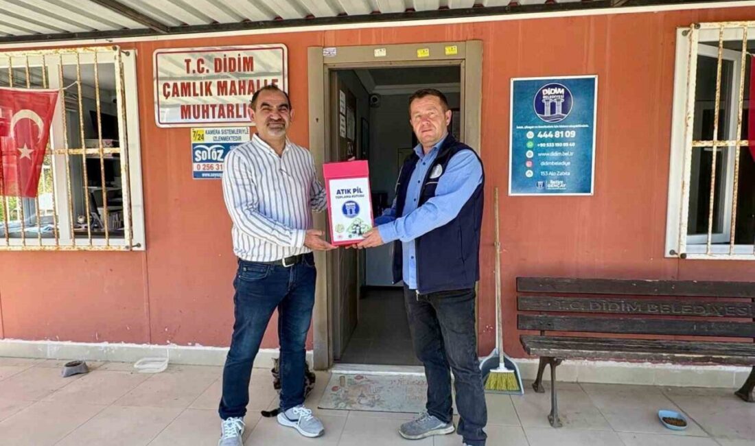 Didim Belediyesi tarafından geri dönüşüm bilincinin yaygınlaştırılması amacıyla ilçe genelindeki