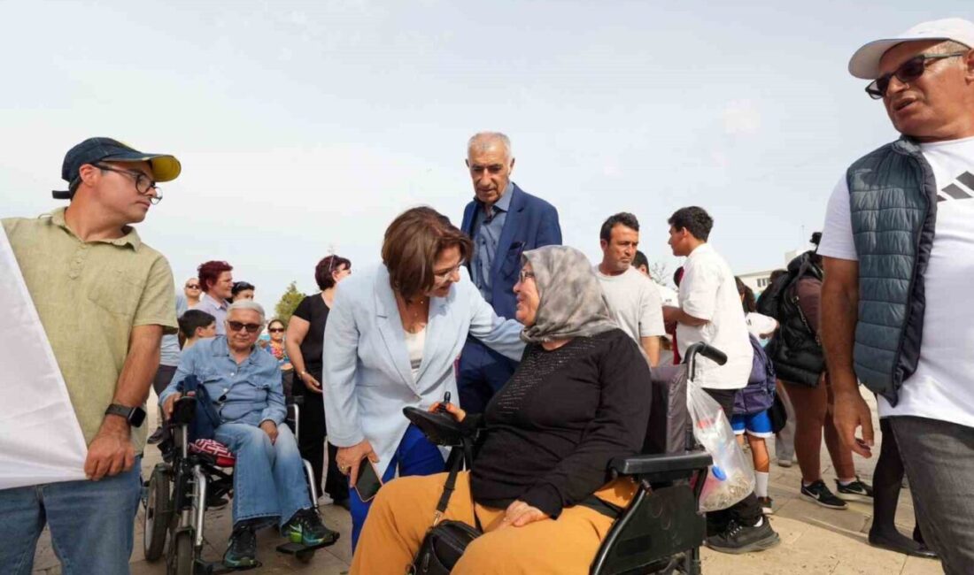 Aydın’ın Didim ilçesinde Engelliler Haftası kapsamında gerçekleştirilen yürüyüş ve etkinliklerde,