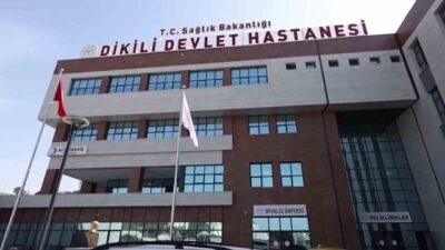 Dikili Devlet Hastanesi’nin hizmete açıldığını duyuran AK Parti İzmir İl