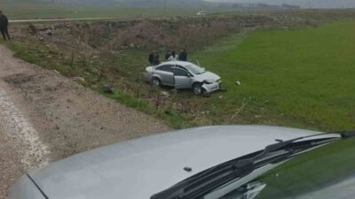 Ağrı’nın Diyadin ilçesi yol ayrımındaki döner kavşakta meydana gelen trafik