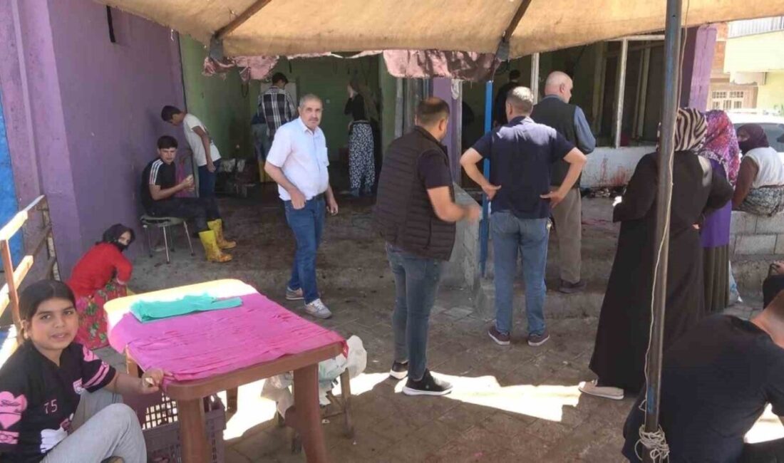 Diyarbakır’da Kurban Bayramı’nın ilk gününde, bayram namazının ardından kurban kesim
