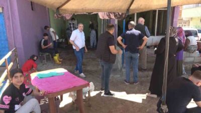 Diyarbakır’da Kurban Bayramı’nın ilk gününde, bayram namazının ardından kurban kesim