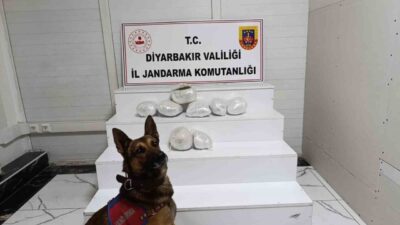Diyarbakır’da jandarma ekiplerince düzenlenen operasyonlarda çok sayıda uyuşturucu madde ele