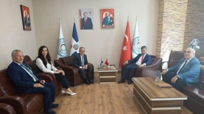 Dominik Cumhuriyeti Ankara Büyükelçisi Elvis Alam, Sanayi ve Ticaret Konfederasyonu