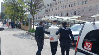 Eskişehir’de düğün konvoyundan havaya ateş açan ve polis ekiplerince yakalanan