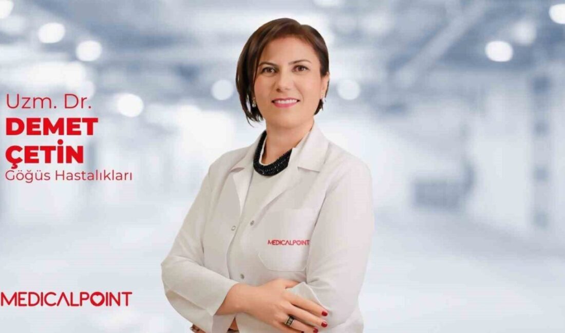 Medical Point Gaziantep Hastanesi Göğüs Hastalıkları Uzmanı Dr. Demet Çetin,