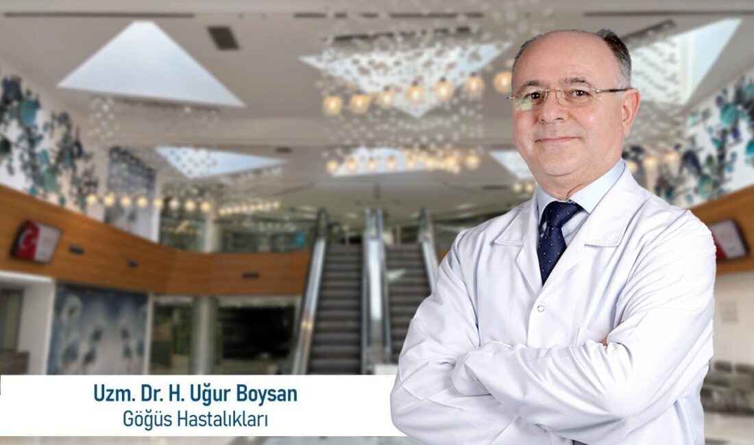 Göğüs Hastalıkları Uzmanı Uzm. Dr. H. Uğur Boysan, 5 Mayıs