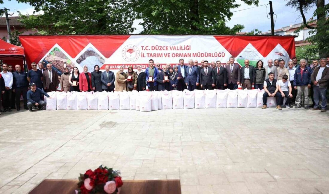 DÜZCE (İHA) – Düzce’de 14 Mayıs Dünya Çiftçiler Günü kapsamında