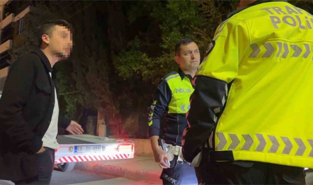 Burdur’da polis ekiplerinin ’dur’ ihtarına uymayıp kaçan alkollü sürücü kısa